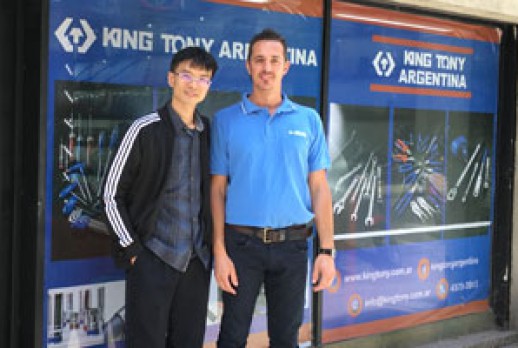 2017年阿根廷KING TONY展示店