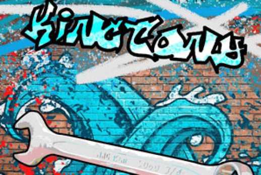 柔和的藍色是KING TONY的顏色!