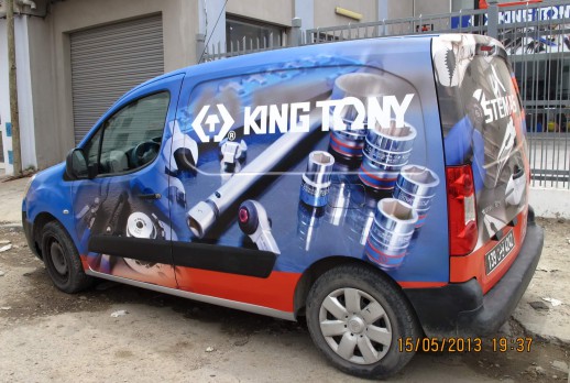 KING TONY广告车 - 02