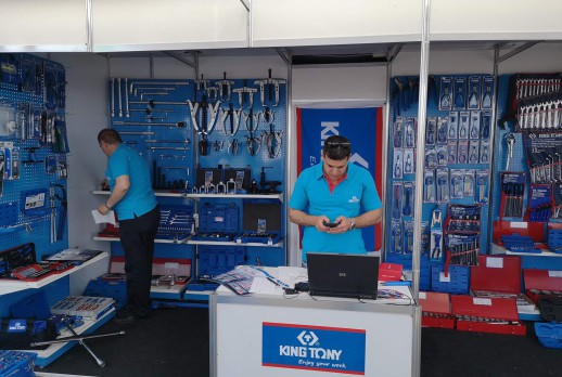 KING TONY booth - 10