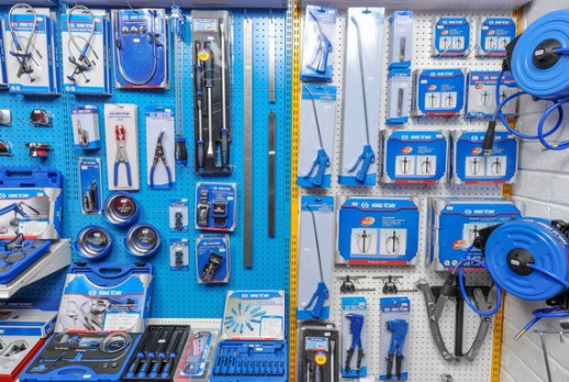 The display of KING TONY tools - 16