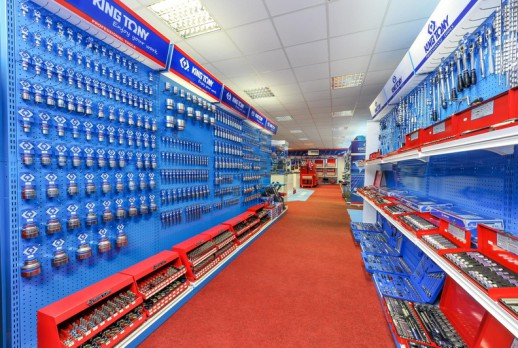 The display of KING TONY tools - 11