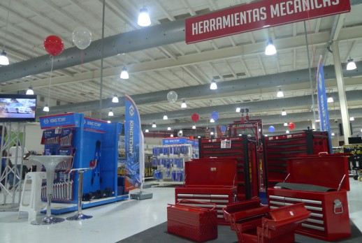 The display of KING TONY tools - 01