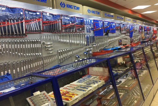 The display of KING TONY tools - 02