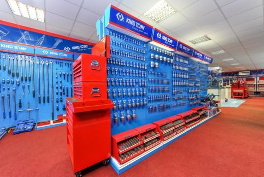 The display of KING TONY tools - 12