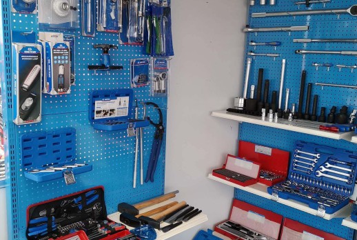 The display of KING TONY tools - 01