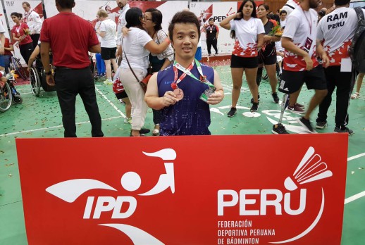 20200310-秘鲁帕拉羽球公开赛-Peru Para badminton 混双铜牌