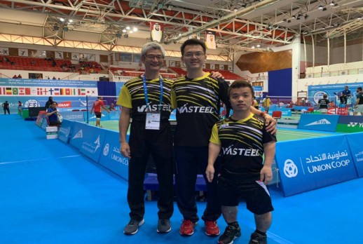 参加(2019杜拜公开赛)2nd Fazza- Dubai Para-Badminton International 2019