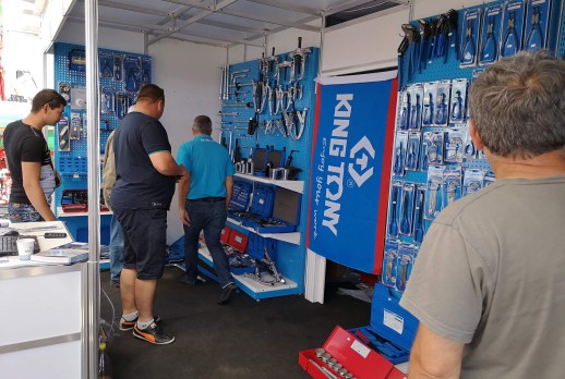 The state of KING TONY booth - 04