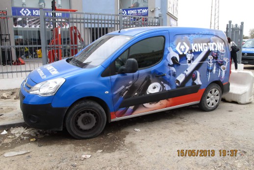 KING TONY广告车 - 01