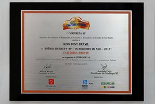 2015 Sindirepa-Sp Award in Brazil
