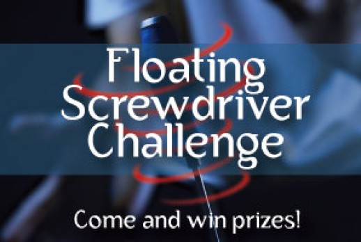 The Floating Screwdriver Challenge