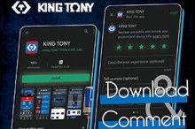 KING TONY APP五星留言抽奖活动
