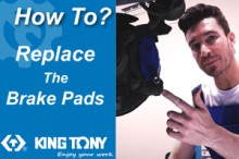 KING TONY – How to Replace The Brake Pads