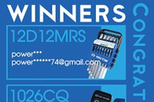 The winners of APP Lucky giveaway!