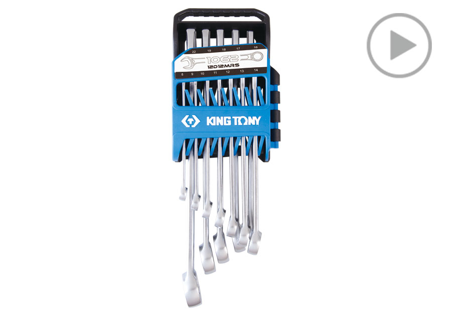 Juego de Llaves Portátiles de 12 Piezas  KING TONY  12D12MRS