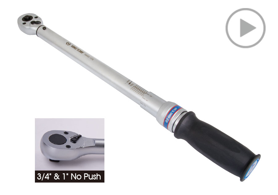 双刻度双向快脱式扭力扳手(公斤米与牛顿米)  KING TONY  34462-GG