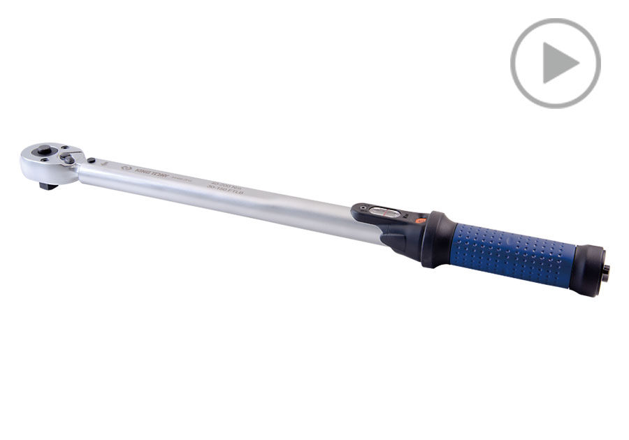 Window Type Adjustable Torque Wrench (Newton Meter & English)  KING TONY  34466-FG
