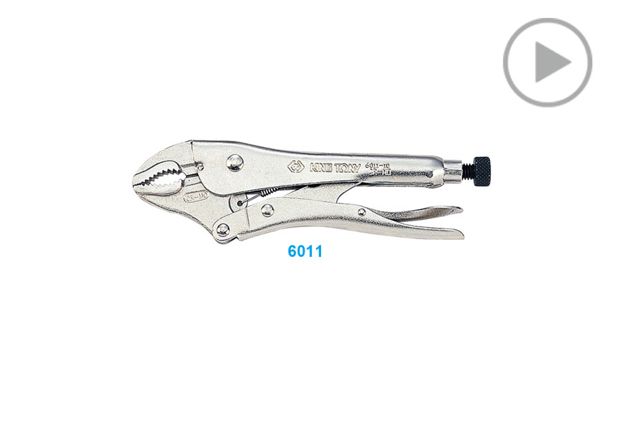 弧爪型万能钳  KING TONY  6011