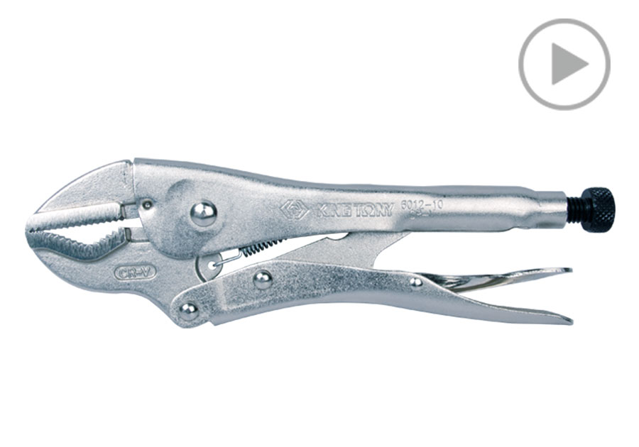 弧爪型万能钳  KING TONY  6012