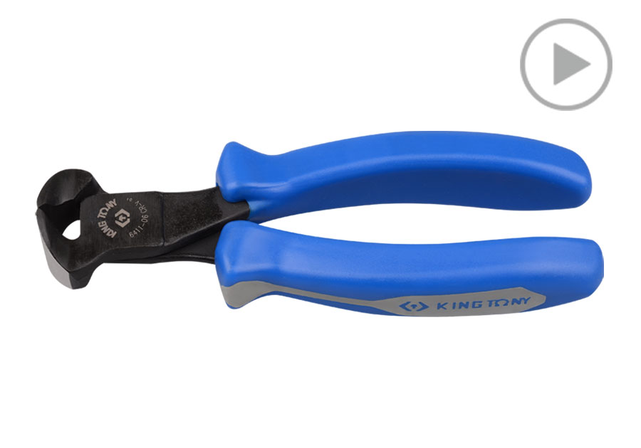 歐式頂切鉗  KING TONY  6411