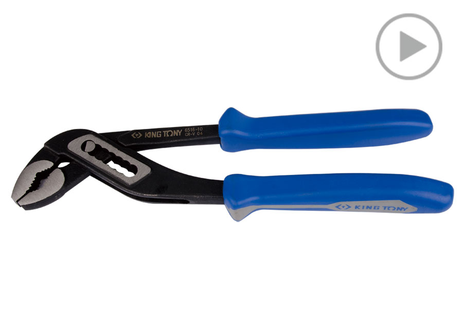 Tenazas Acanaladas Línea Tipo Alemán  KING TONY  6516