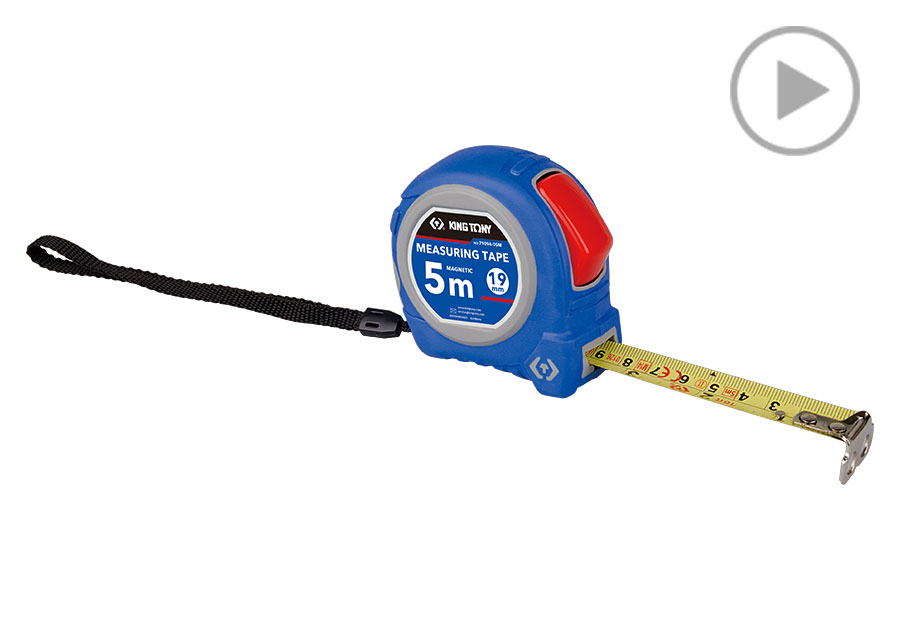 卷尺 (磁性钩)  KING TONY  79094
