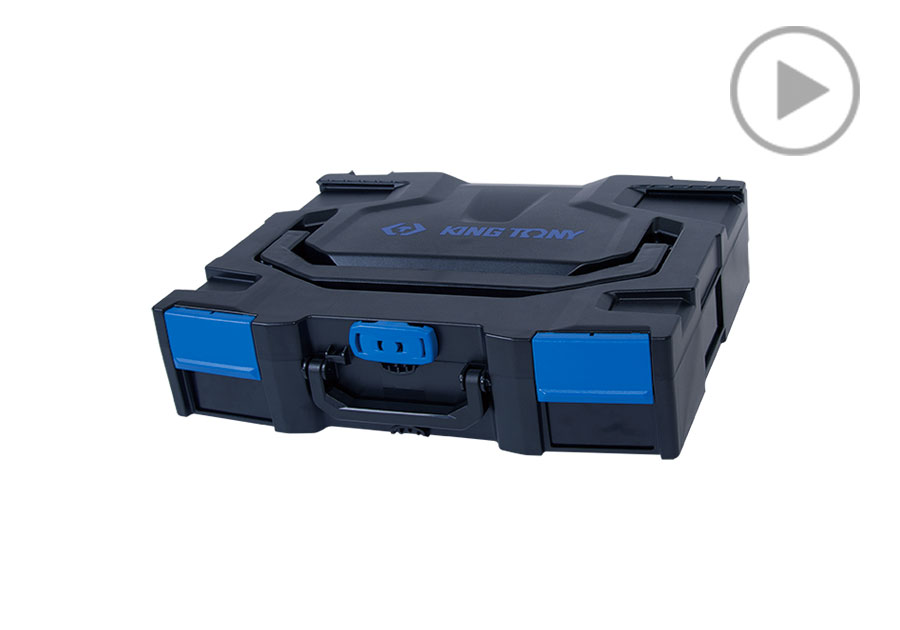 堆疊工具箱 (456x372x115mm)  KING TONY  87405-1