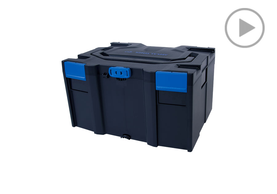 堆栈工具箱 (456x372x262mm)  KING TONY  87405-3