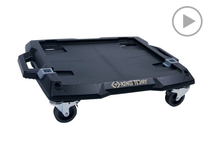 Bandeja Rodante (655x490x170mm)  KING TONY  87405-9