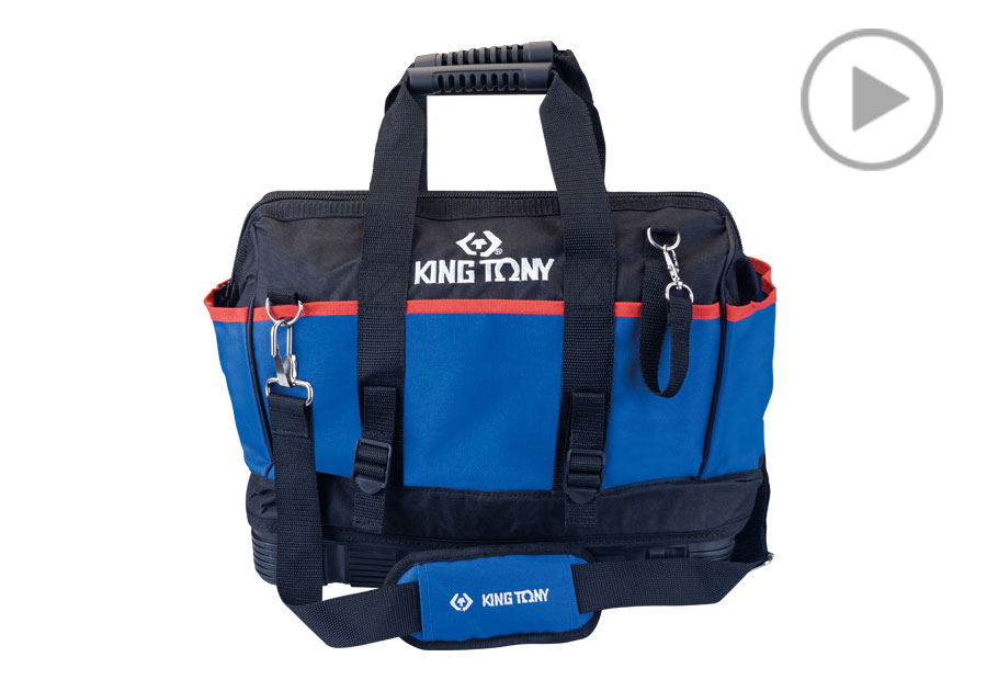 16吋 硬底工具包  KING TONY  87722B