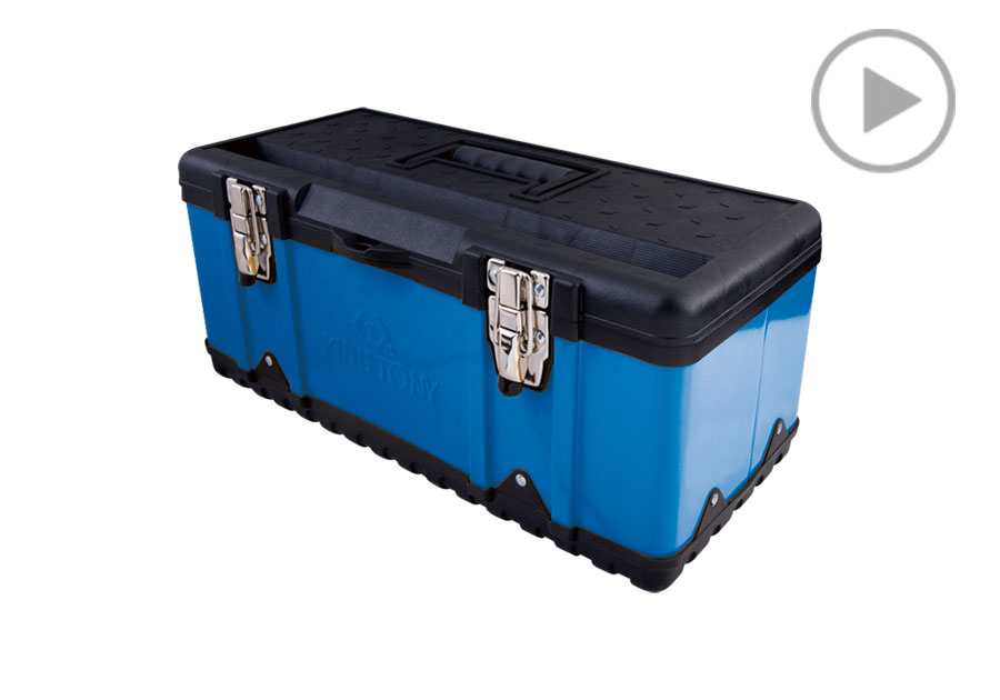 手提塑钢工具箱  KING TONY  87A08