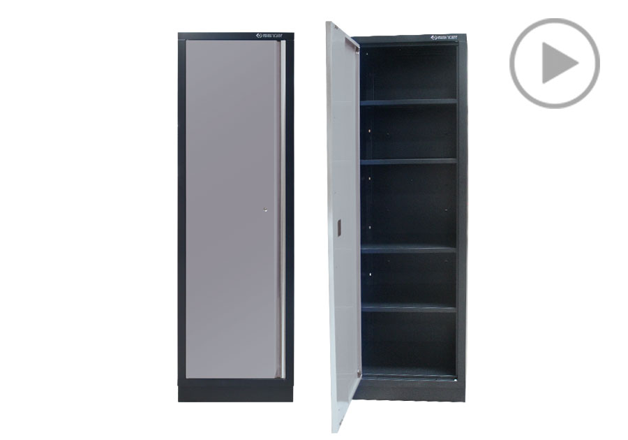 立柜(黑灰)  KING TONY  87D11-02A-KG