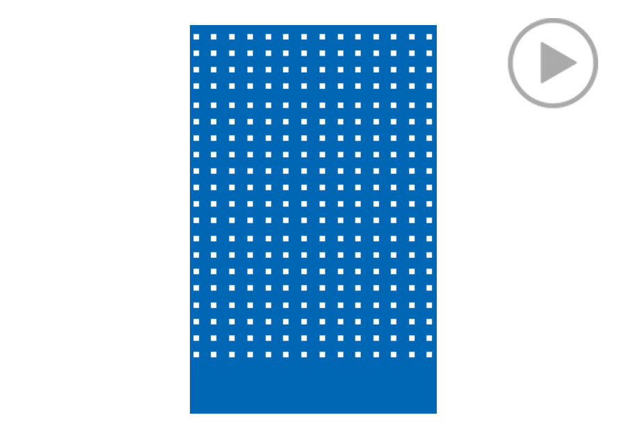 系統櫃用洞洞板(藍)  KING TONY  87D11-06A-B