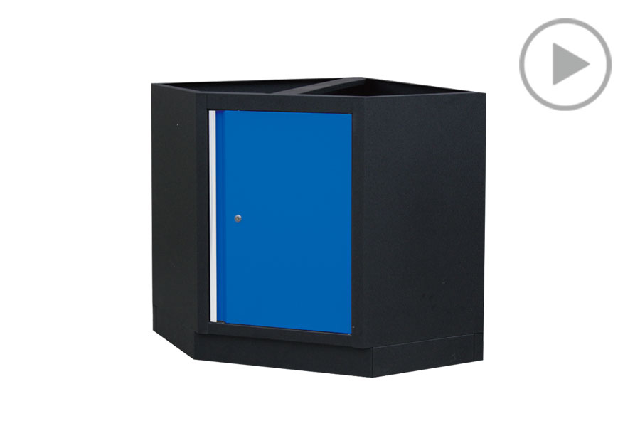 转角柜(黑蓝)  KING TONY  87D11-13A-KB