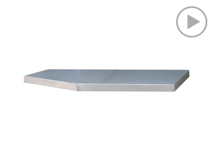 转角柜不锈钢台面  KING TONY  87D11-14SA