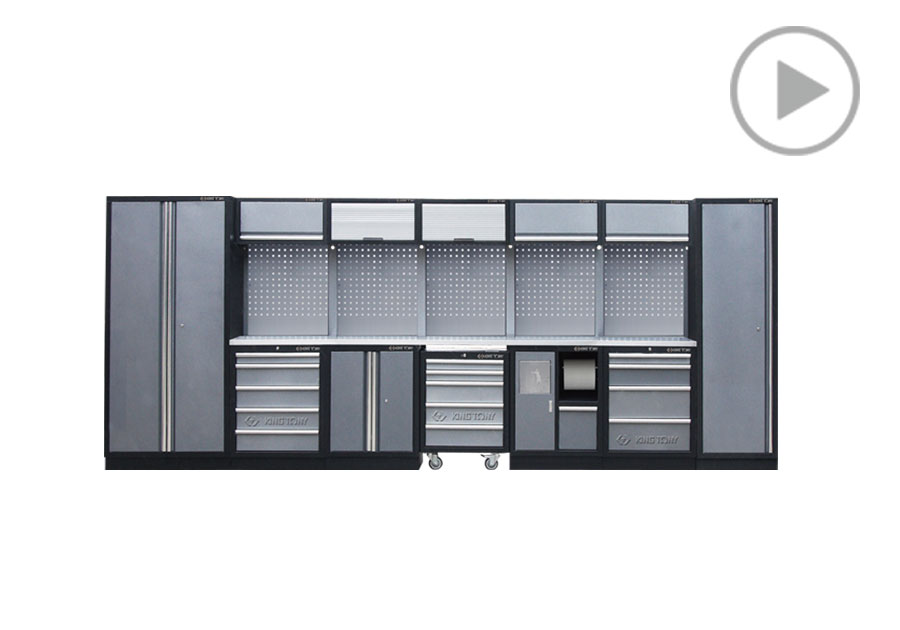 工具系统柜(黑灰)  KING TONY  87D11X01SA-KG