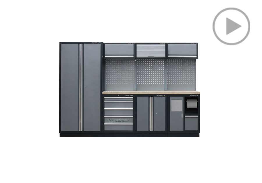 工具系统柜(黑灰)  KING TONY  87D11X03A-KG