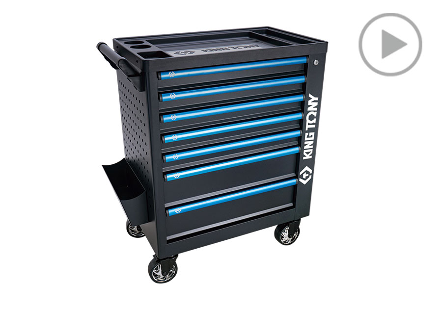 7+2抽工具车  KING TONY  87G38-7B-K