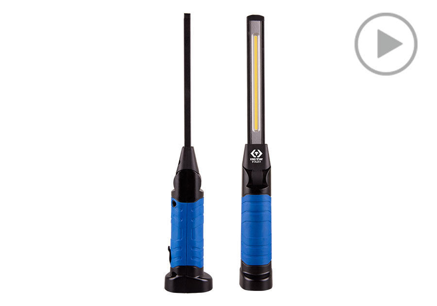 6W COB+1 LED折叠式工作灯(600/250流明)  KING TONY  9TA261