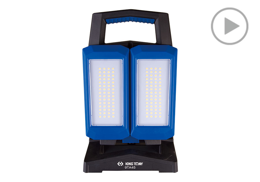 45W 多軸轉向高亮度泛光燈  KING TONY  9TA45A