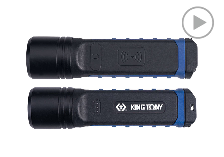 10W 无线充电手电筒  KING TONY  9TA71W